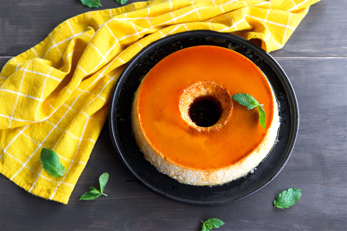 Brasilianischer Milchpudding Rezept: Pudim de Leite Brasilianischer Milchpudding Rezept: Pudim de Leite