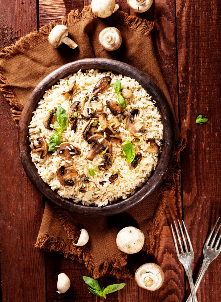 Pilzrisotto