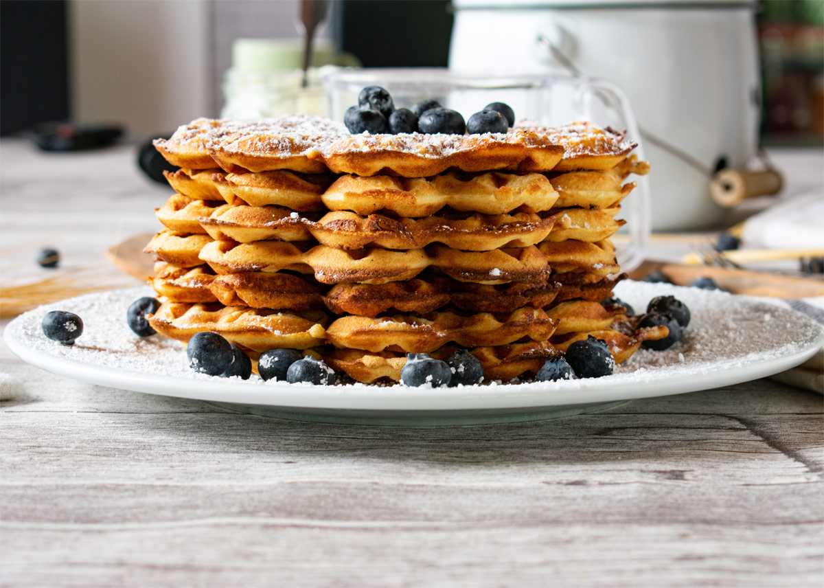 waffeln mit öl ohne butter