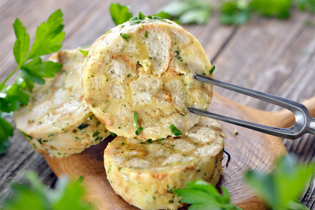 Kartoffel oder Semmelknödel