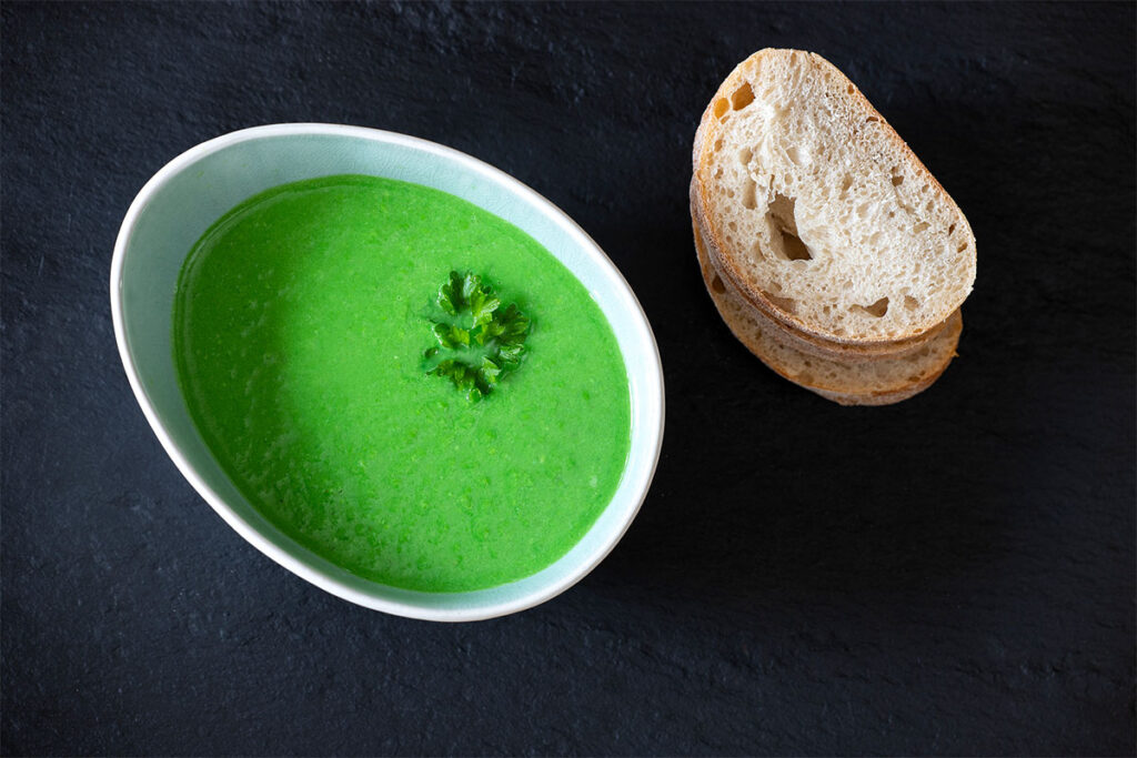 Erbsensuppe vegetarisch