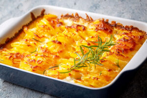 Kartoffelgratin mit gekochten Kartoffeln Rezept